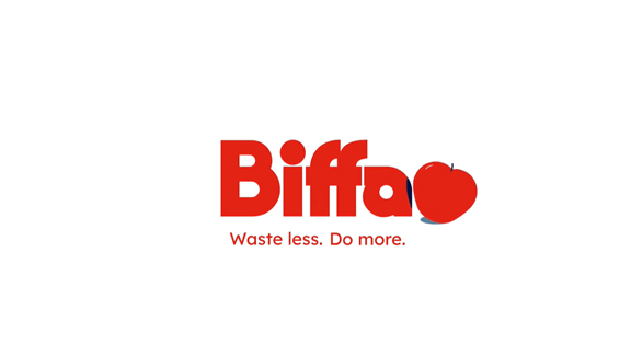 Biffa logo with apple