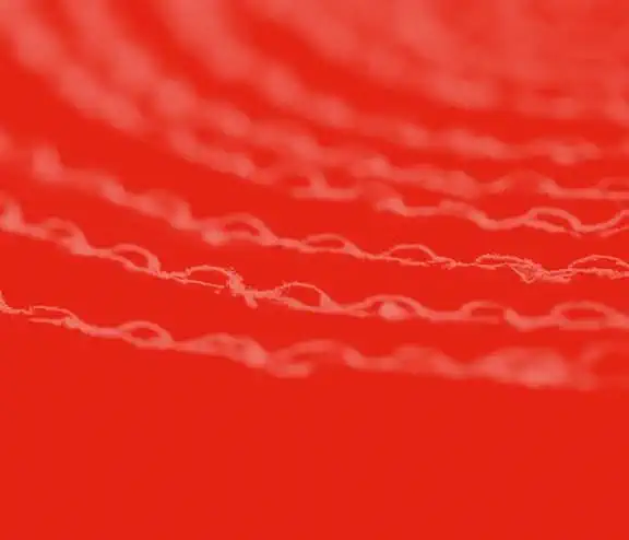 Cardboard textured background with red overlay