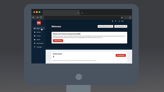 myBiffa desktop mockup