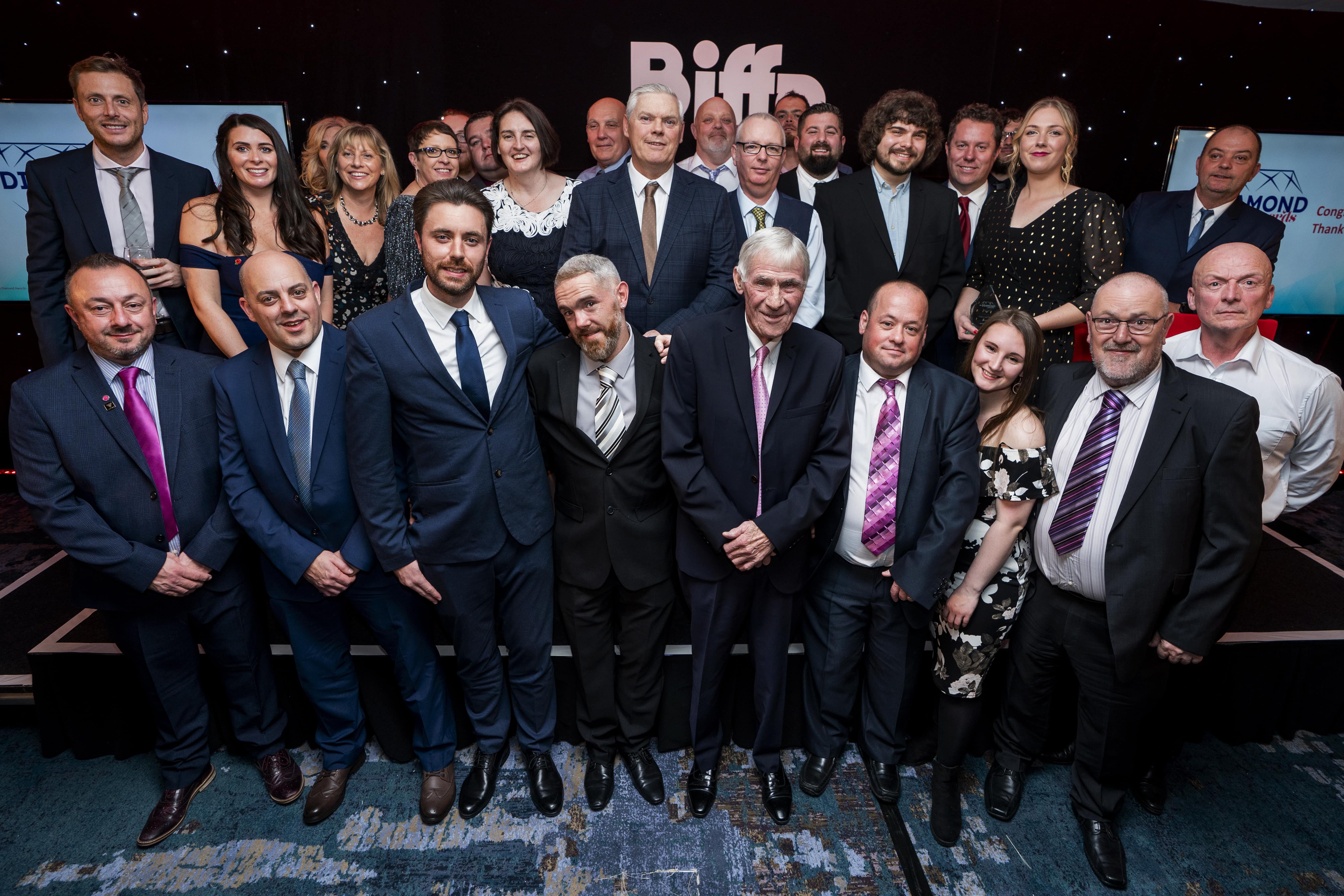 Biffa employees at Diamond Awards