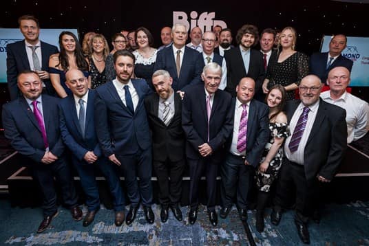 Biffa employees at Diamond Awards
