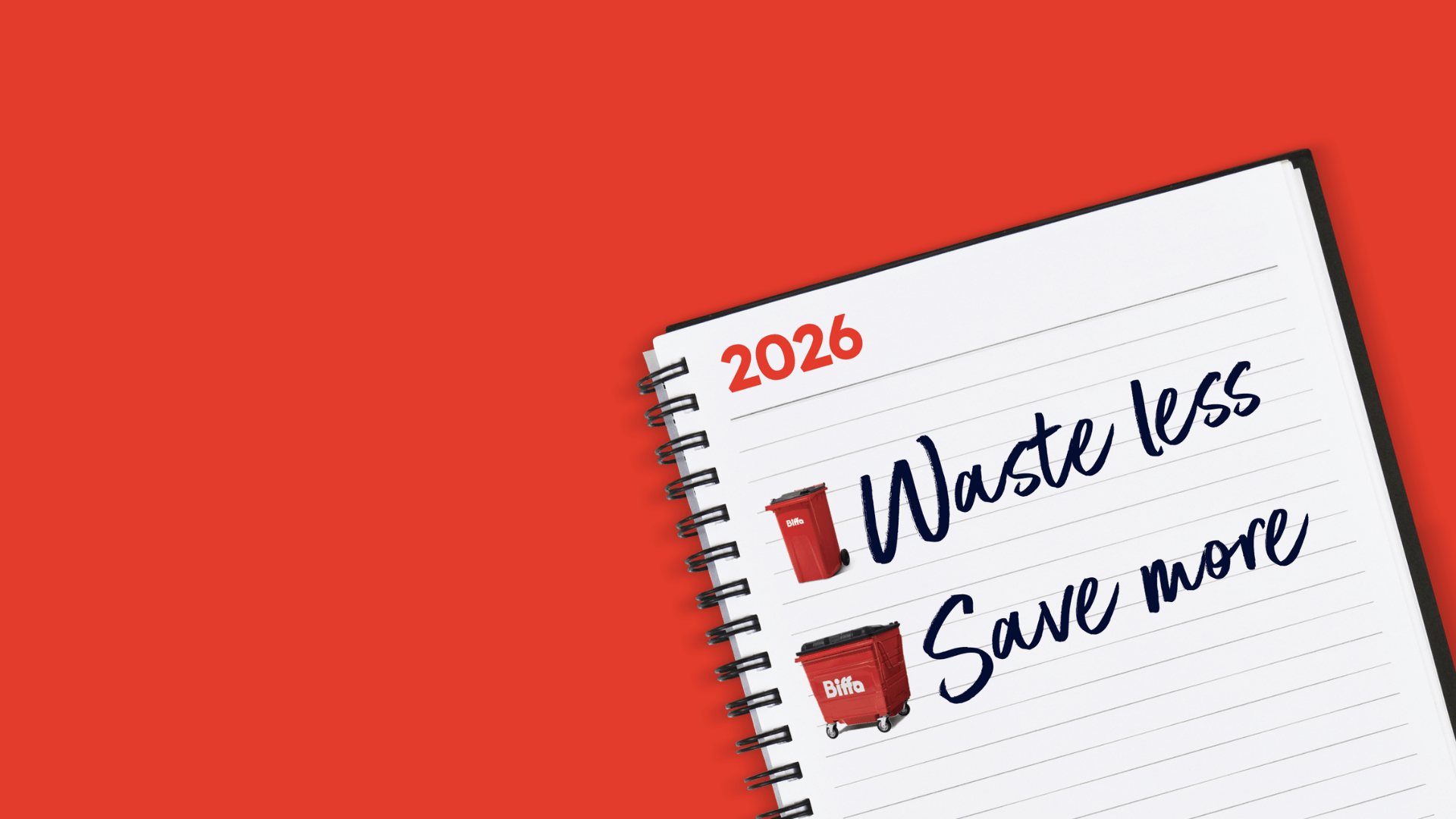 New Year Resolutions - waste less save more