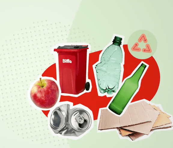Biffa Simpler Recycling graphic