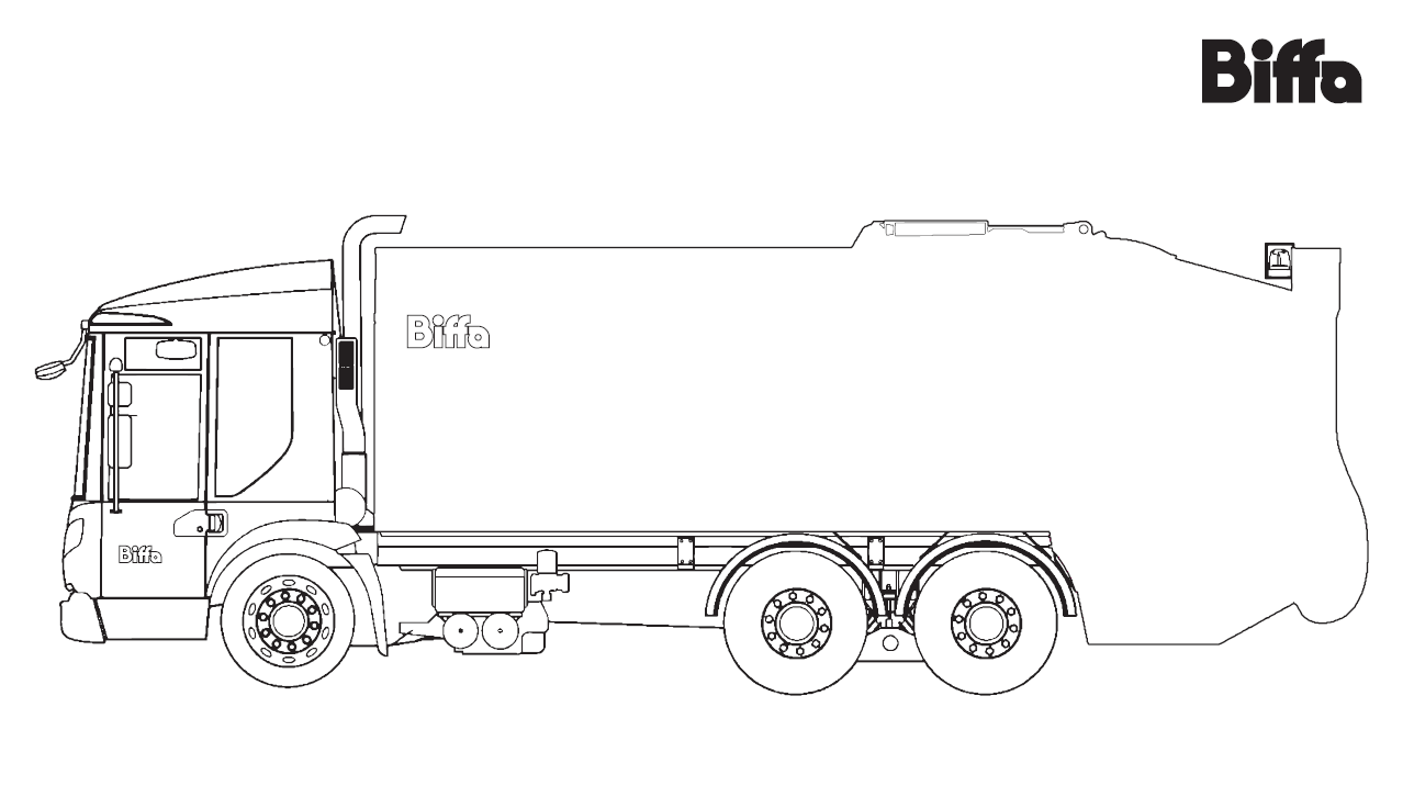 Biffa truck sketch