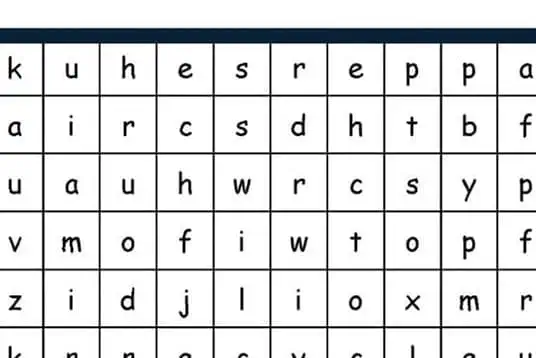 Recycling word search