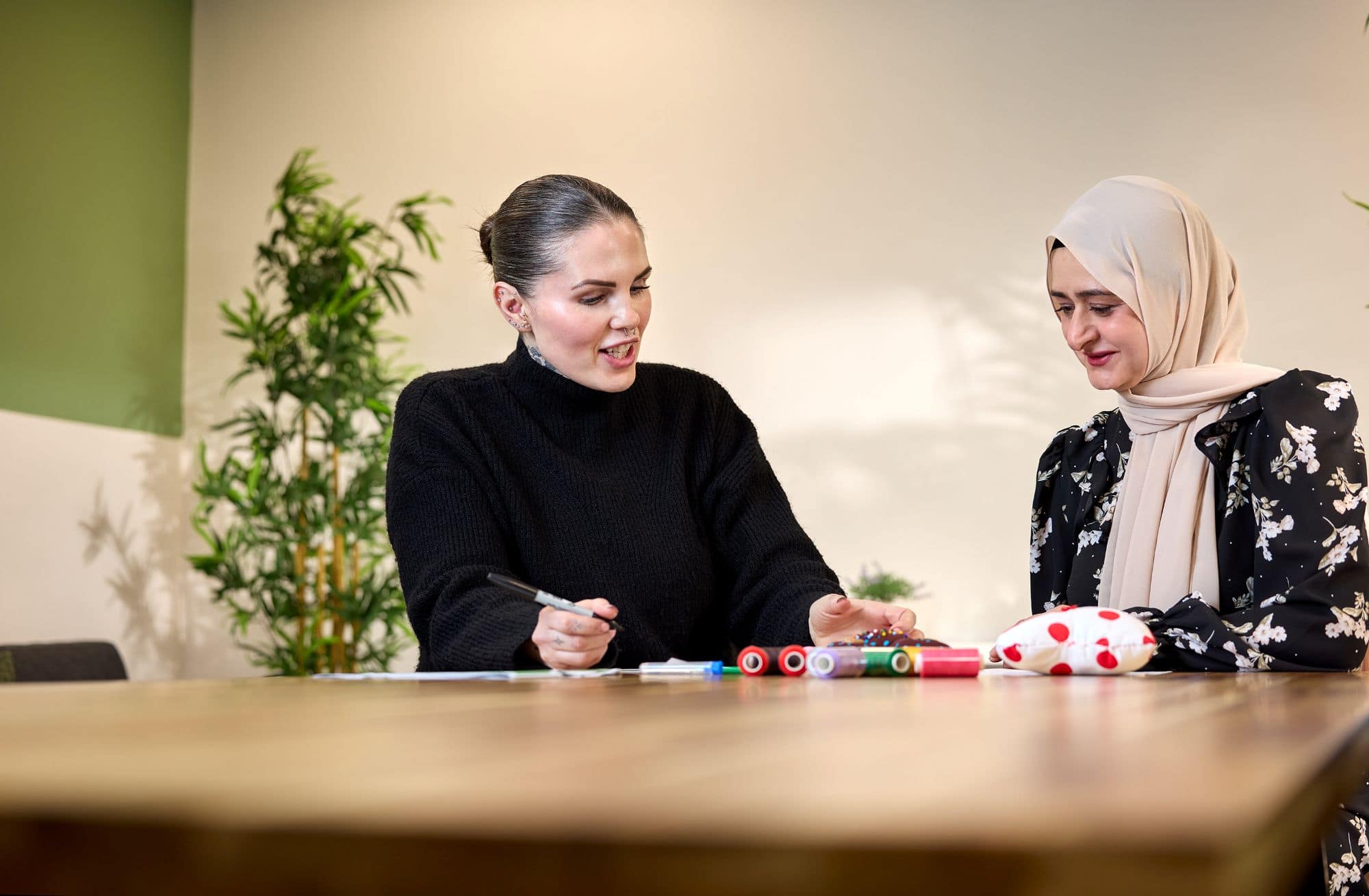 Community Hub helping member