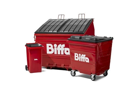 Various Biffa containers