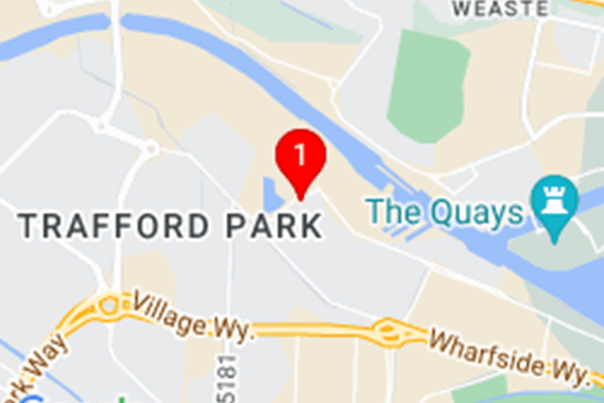 Map of Trafford park