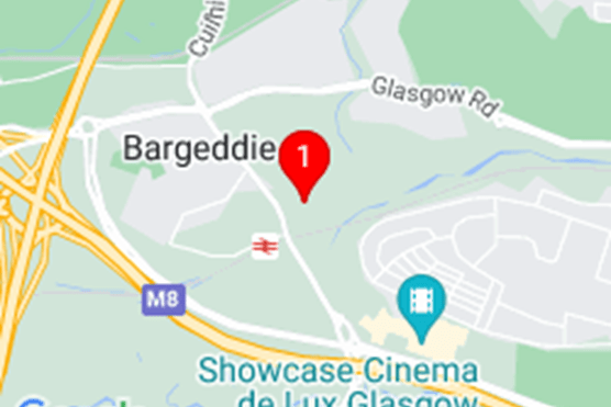 Map of Glasgow Bargeddie