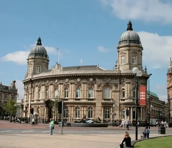 Scenic View of City Hall in Hull