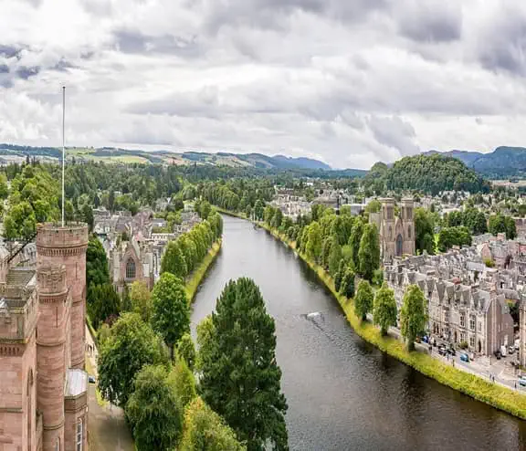 Inverness city background