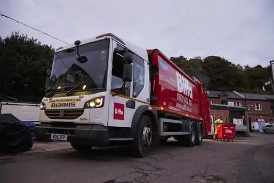 Biffa waste vehicle