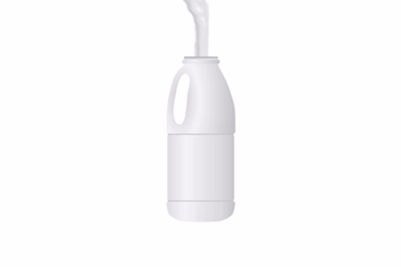 Milk bottle animation