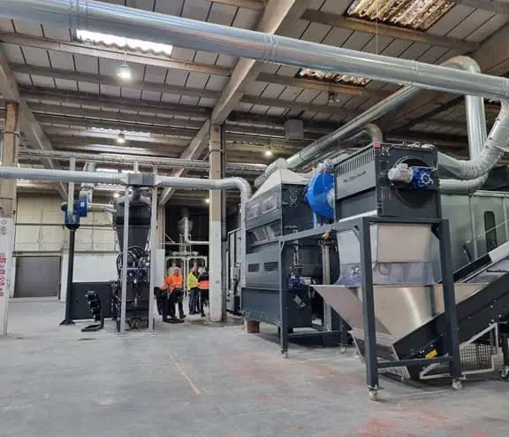 carpet recycling facility