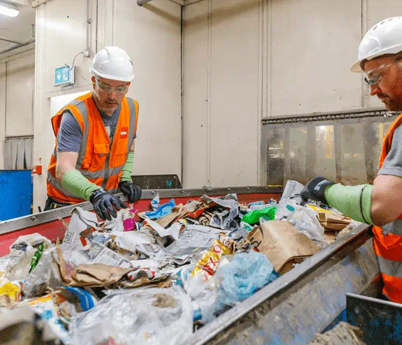 Recycling separators