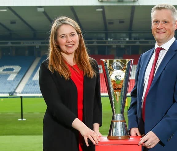 Aileen Campbell and Gavin Money