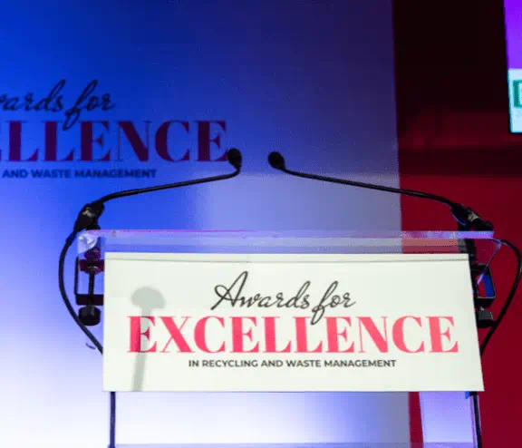 Biffa's award for excellence ceremony in recycling and waste management