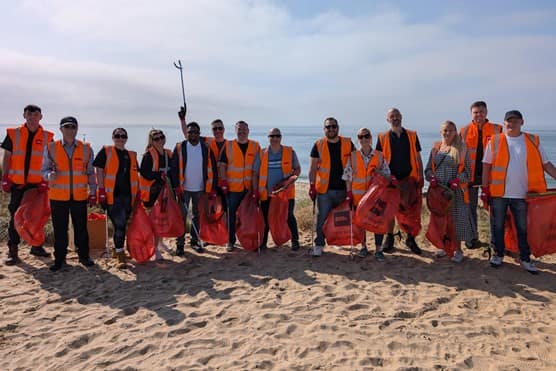 Biffa M&B Bournemouth litter pick