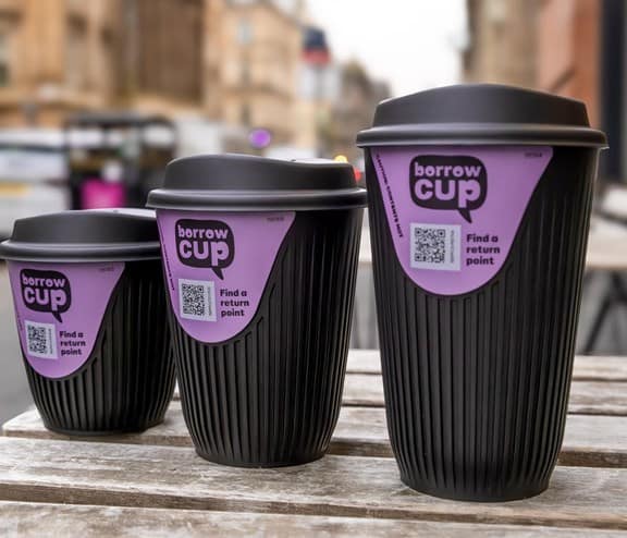 Biffa's new returnable cup scheme in Glasgow