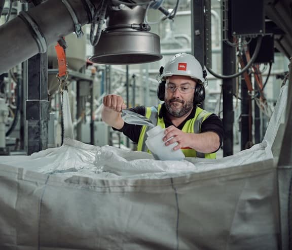 Biffa Employee in facility