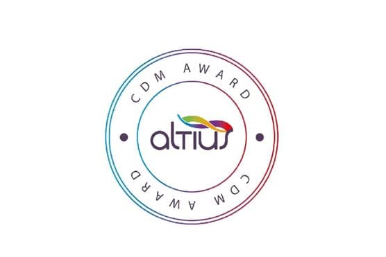 Altius CDM Award badge