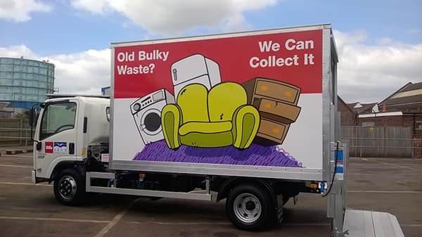 Arun bulky waste van