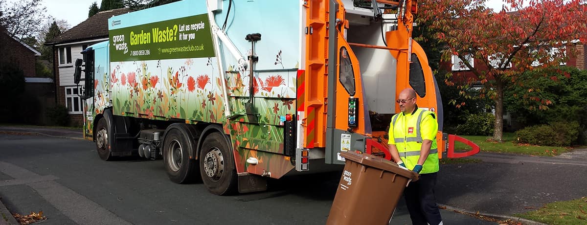 Waste operative for green waste club