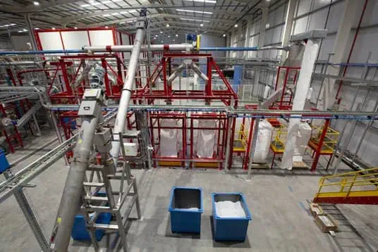 Polymers processing at Seaham