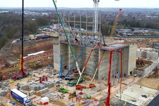 Aerial view of Biffa facility