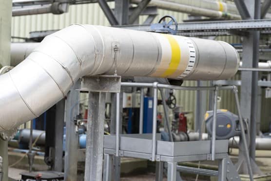 Anaerobic digestion process at Biffa's energy from waste plant