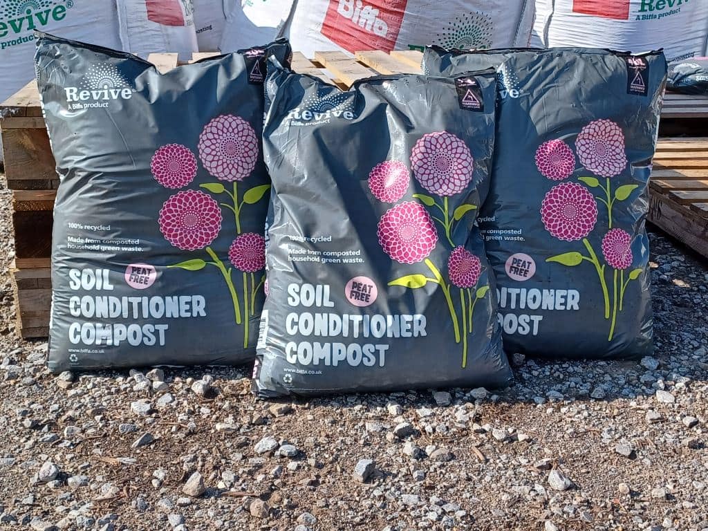 Revive soil conditioner compost bags